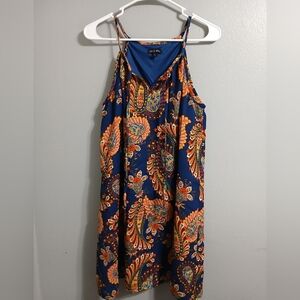 AS U WISH Colorful Paisley Dress